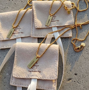 Mini Tag 18mm Necklace (Single)