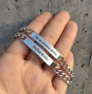 Chain Tag Bracelet (Single)