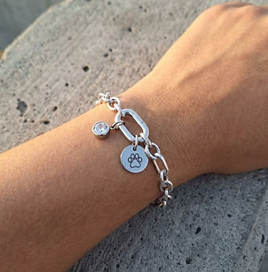 DIY Clip + Mini Tag 12mm + Birthstone Bracelet