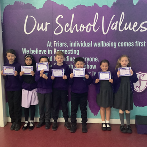 Celebration Assembly 26th September 2025
