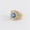 Miniature : Bague Vintage Saphir Diamants