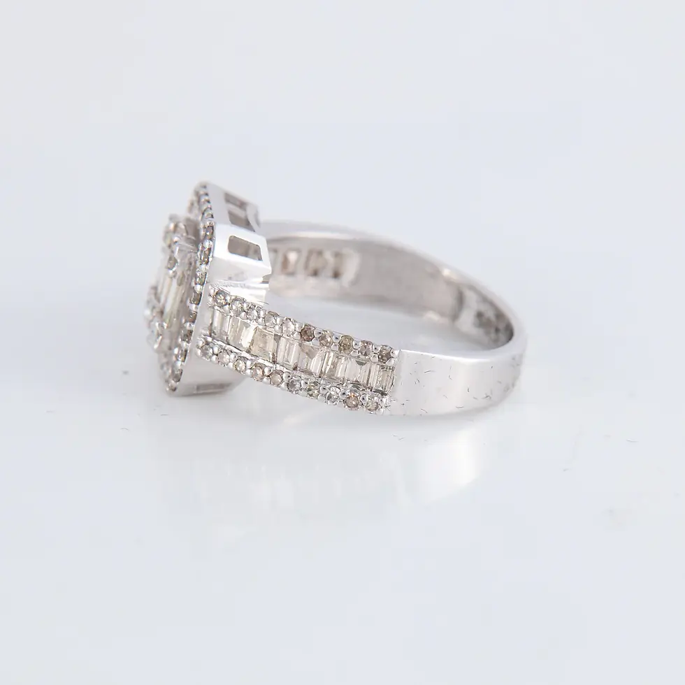 Miniature : Bague Illusion Diamants