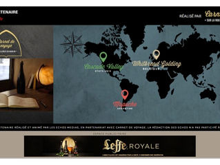 Leffe en voyage "Royale" pour Les Echos.fr