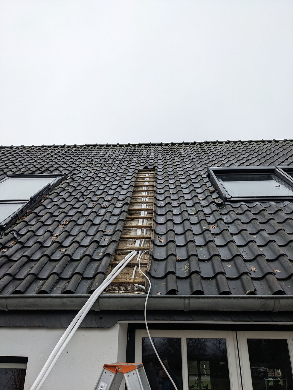 dach klimaanlage installation
