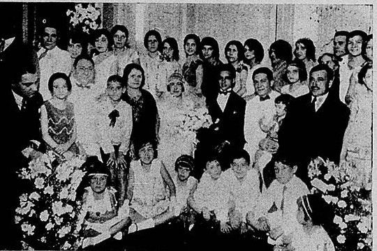 Foto 9. Casamento de Villarino Revista Vida Doméstica. 1928. Fotógrafo desconhecido. Acervo BNRJ
