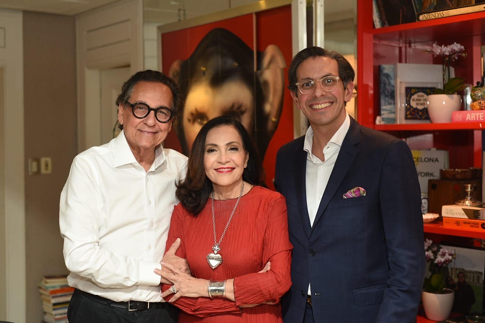 Nestor Rocha ,Liliana Rodriguez e Netto Moreira