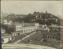 Imagem do Morro do Castelo - século XIX - Arquivo Nacional
