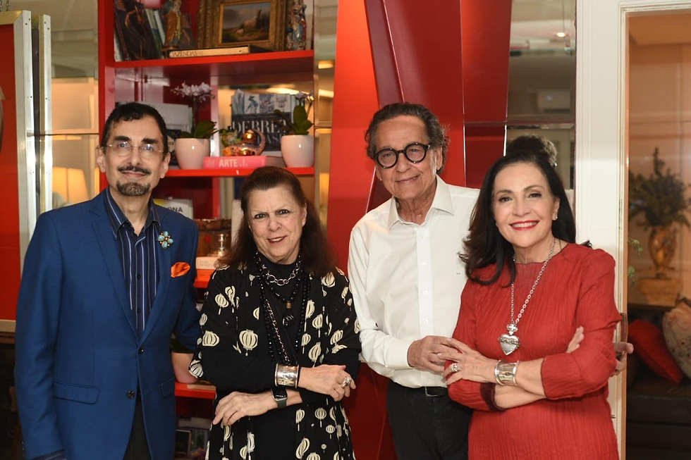 Alexandre Murucci ,Vanda Klabin ,Nestor Rocha e Liliana Rodriguez