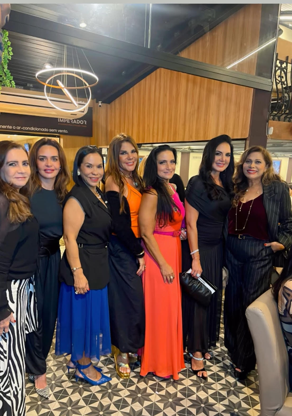 Sylvia Cruz, Silvia Bezerra, Elisa Pires, Gilvana Ramos, Fádia Freire e Kátia Sadeck