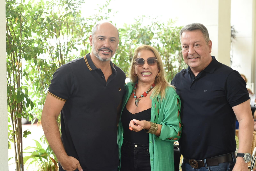 Marcello Antunes ,Orlanda Freire e Willians Haubrichs