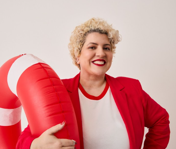 Carol Rabello em foto de Fabiano Albergaria