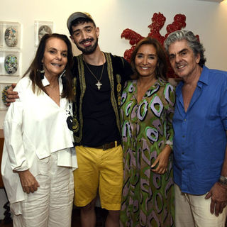 Evento de lançamento da coleção de lingeries do estilista Vinny Garcia celebra liberdade, arte e sensualidade na casa da artista plástica Patricia Secco