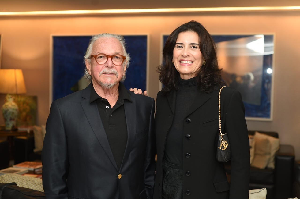 O casal Antenor Barbosa Lima