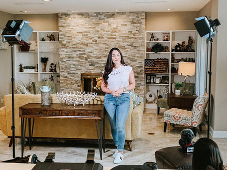Woman exudes confidence and empowerment