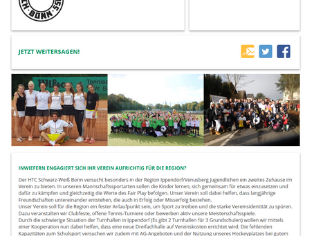 Votet für den HTC beim PSD-Preis