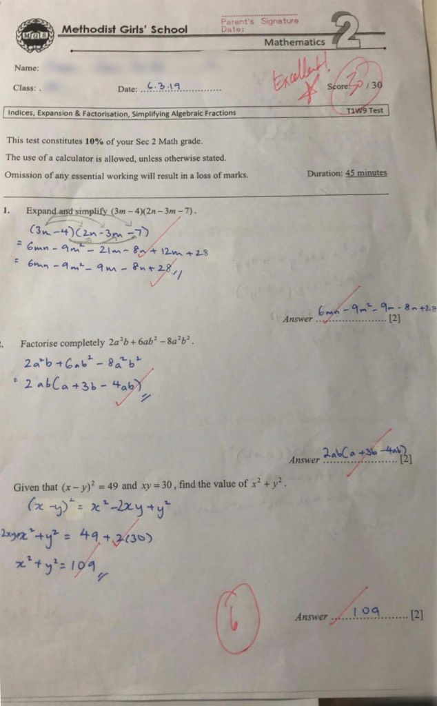 A math tuition 1