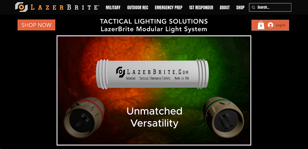 Lazerbrite Homepage