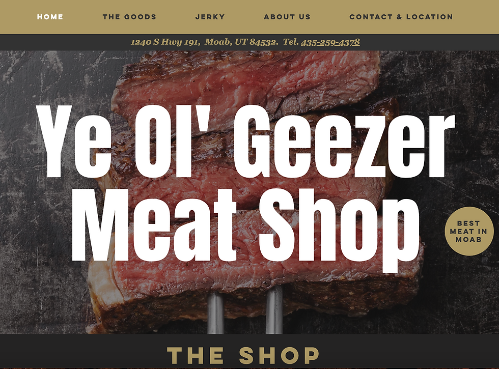 Geezer's Meat Shop
