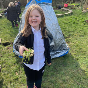 Science week. Children explored building birds nests.