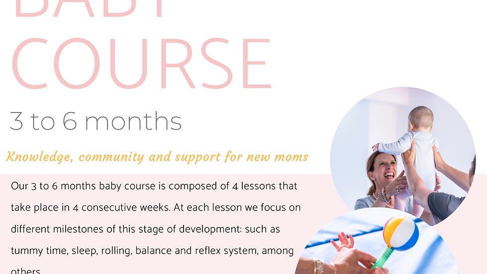 Baby Course 3-6months