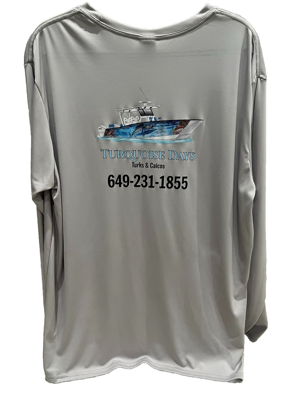 Thumbnail: Gray Turquoise Days Long Sleeve