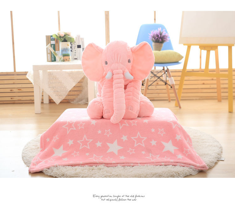 縮圖：大象絨毛抱枕