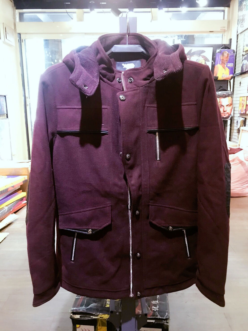 縮圖：AMBiER 大衣 軍事外套