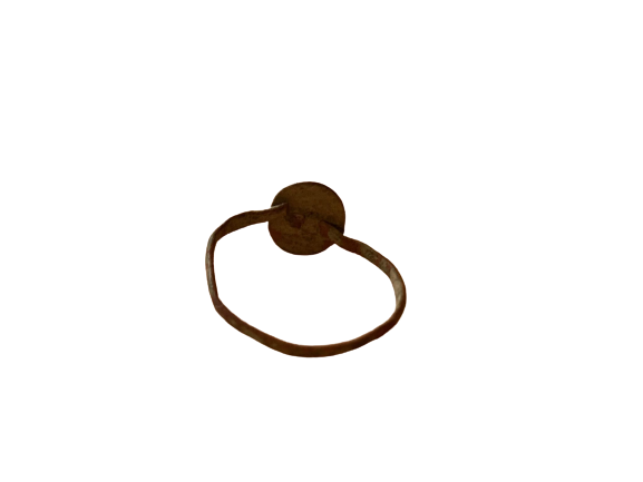 Thumbnail: Medieval Bronze Ring wearable