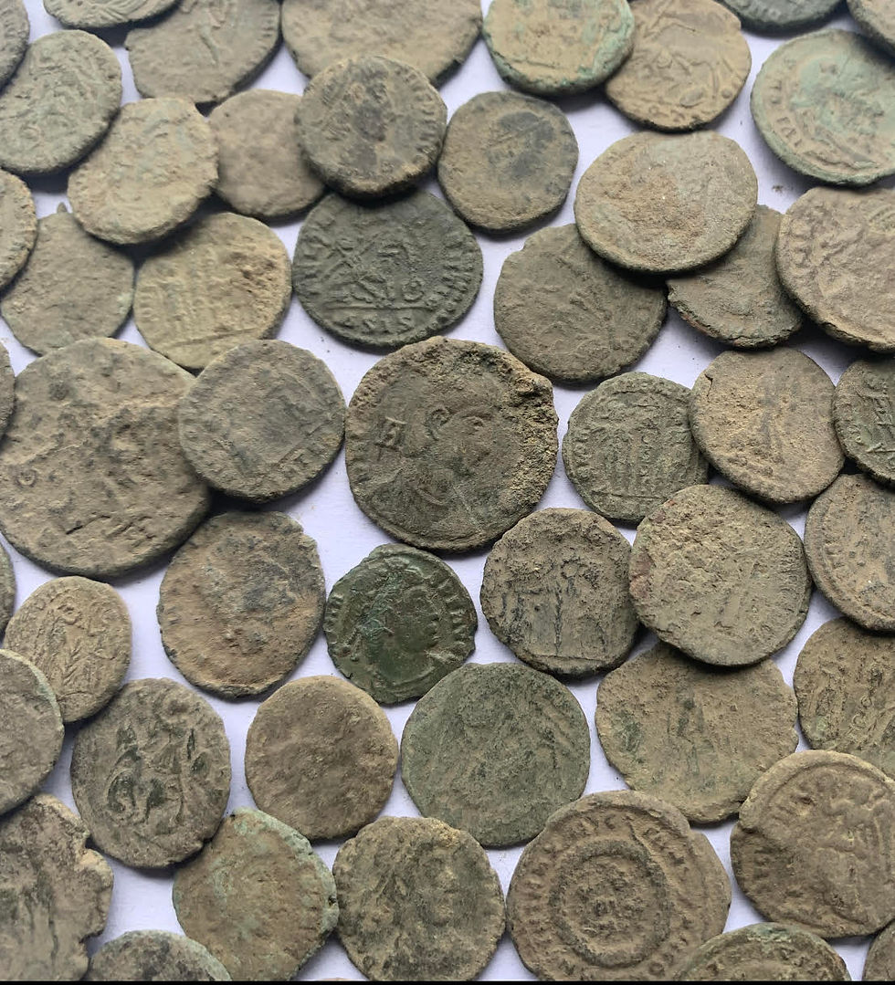 Uncleaned Ancient Coins | Roman Coin Bank