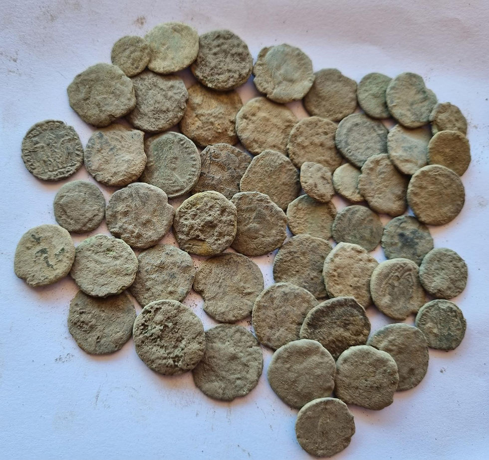 Uncleaned Ancient Coins | Roman Coin Bank