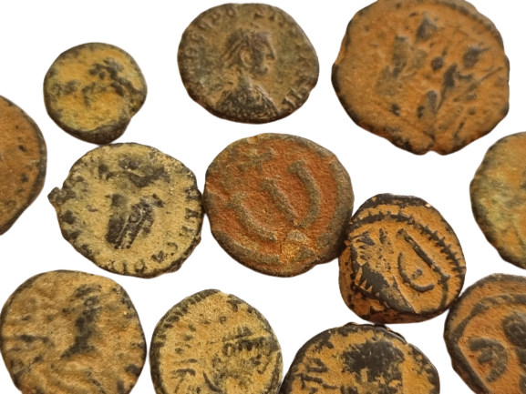 Uncleaned Ancient Coins | Roman Coin Bank