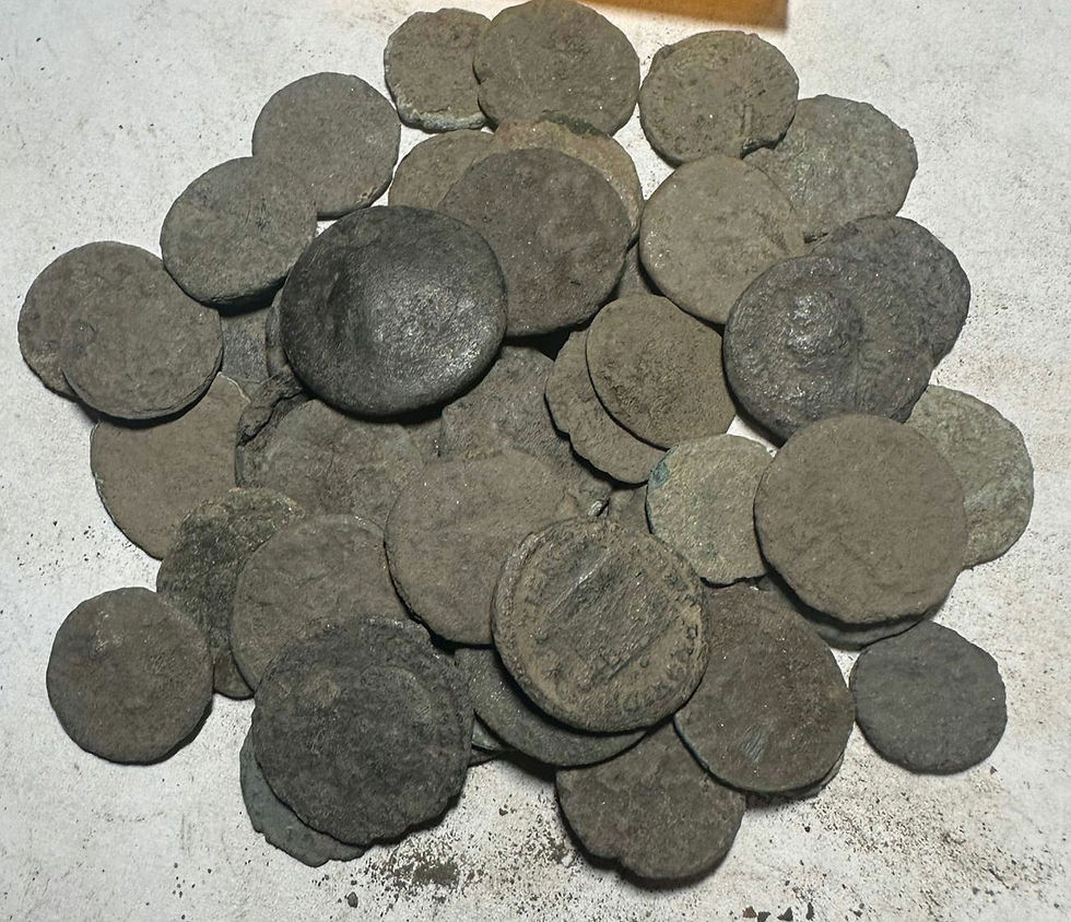 Uncleaned Ancient Coins | Roman Coin Bank