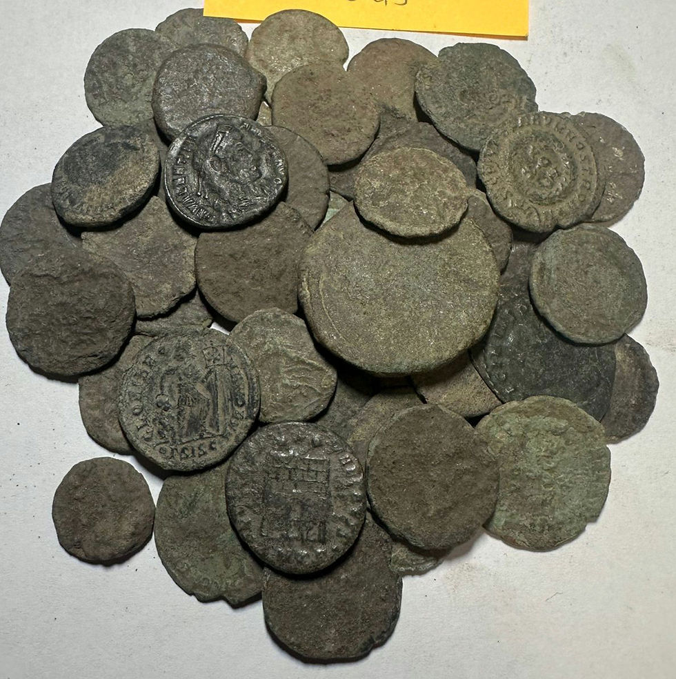 Uncleaned Ancient Coins | Roman Coin Bank