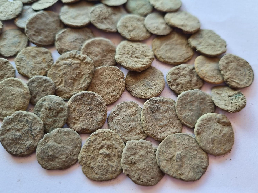 Uncleaned Ancient Coins | Roman Coin Bank