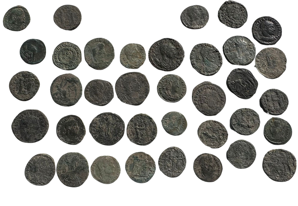 Uncleaned Ancient Coins | Roman Coin Bank