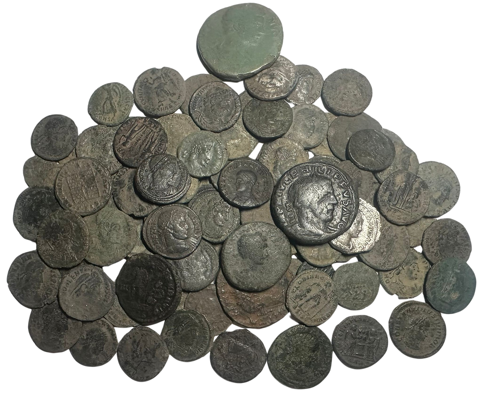 Uncleaned Ancient Coins | Roman Coin Bank