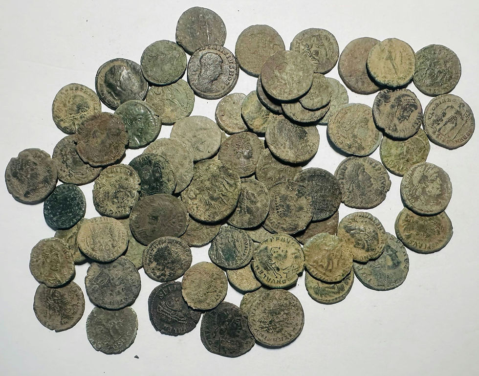 Uncleaned Ancient Coins | Roman Coin Bank