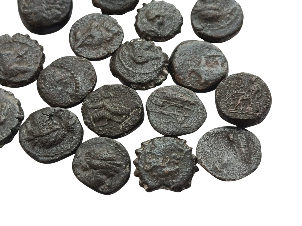 Thumbnail: Ancient Greece: Lot of 17 Restored Greek Coins