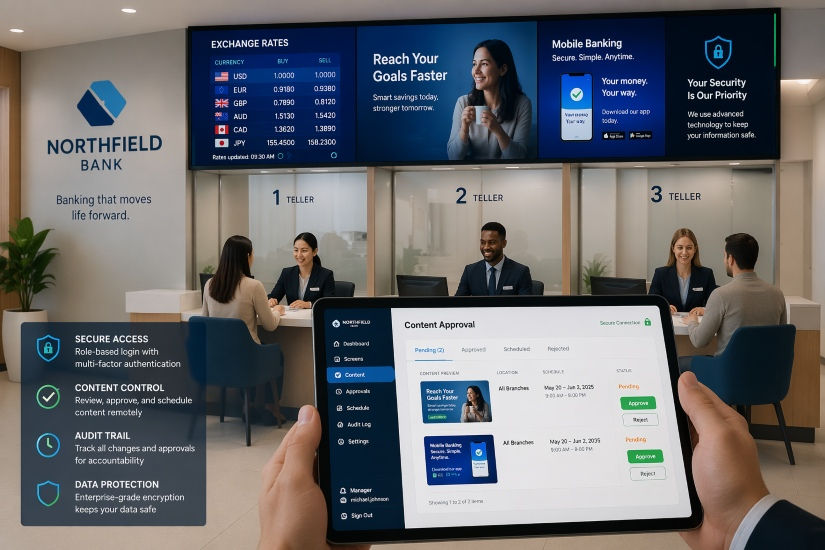 benefits of cloud based signage system