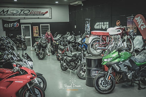 Tienda Motoline Jerez motos nuevas ocasión taller mecánico accesorios Jerez de la Frontera