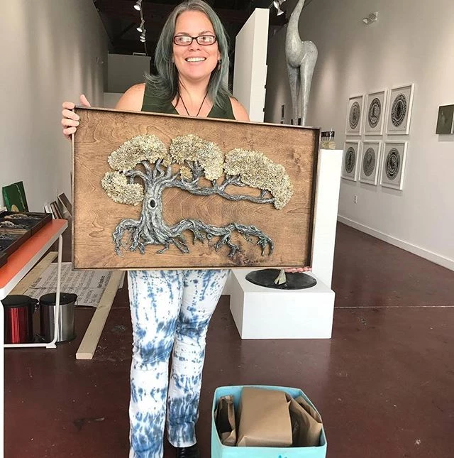 Eileen A. Tree of life sculpture - www.ea-art.com - photo credit irreversible projects
