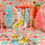 Thumbnail: Spring Bunny with Umbrella & Ducklings Figurine