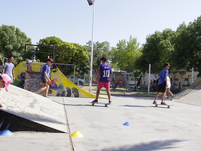 Los colonos tuvieron su primera clase de Skate
