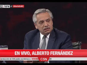 El Presidente estuvo en C5N y aseguró que en 2023 “el Frente de Todos va a ganar”
