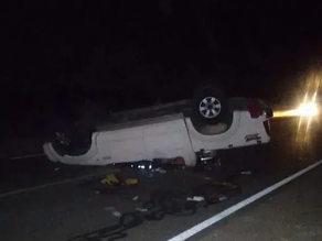 Accidente en San Rafael: Otro vuelco en la cuesta de los terneros
