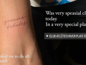 Gracias Totales: Chris Martin se tatuó la icónica frase de Gustavo Cerati y Soda Stereo en su brazo