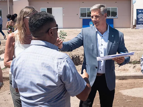 Entrega de Barrio Luz y Fuerza: Quince Familias Disfrutan De Su Casa Propia