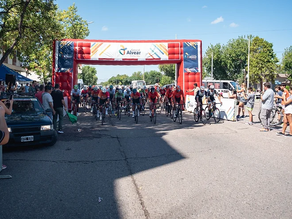 Maximiliano Navarrete fué el ganador de la Primera Etapa de la XXIII Vuelta de General Alvear