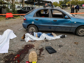 En fotos: así fue el nuevo y sangriento ataque ruso en Zaporizhzhia