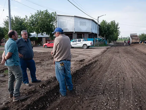 Se concretan nuevos asfaltos en General Alvear